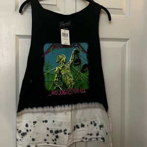 Bravado Metallica Justice Graphic Tank